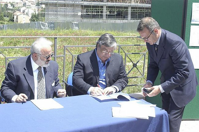 Consegna Lavori Palazzetto dello Sport