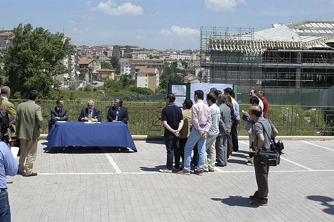 Consegna Lavori Palazzetto dello Sport
