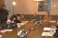 Conferenza stampa di presentazione delle scelte strategiche per l'offerta formativa - Universit� del Molise - Giunta Regionale del Molise - Campobasso 26 gennaio 2004