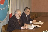 Conferenza stampa di presentazione delle scelte strategiche per l'offerta formativa - Universit� del Molise - Giunta Regionale del Molise - Campobasso 26 gennaio 2004