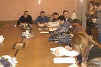 Conferenza stampa di presentazione delle scelte strategiche per l'offerta formativa - Universit� del Molise - Giunta Regionale del Molise - Campobasso 26 gennaio 2004