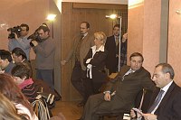 Conferenza stampa di presentazione delle scelte strategiche per l'offerta formativa - Universit� del Molise - Giunta Regionale del Molise - Campobasso 26 gennaio 2004