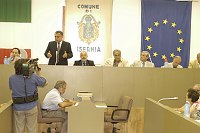 Incontro del Magnifico Rettore Prof. Giovanni CANNATA con il Consiglio Comunale della Citt� di Isernia