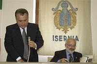 Incontro del Magnifico Rettore Prof. Giovanni CANNATA con il Consiglio Comunale della Citt� di Isernia