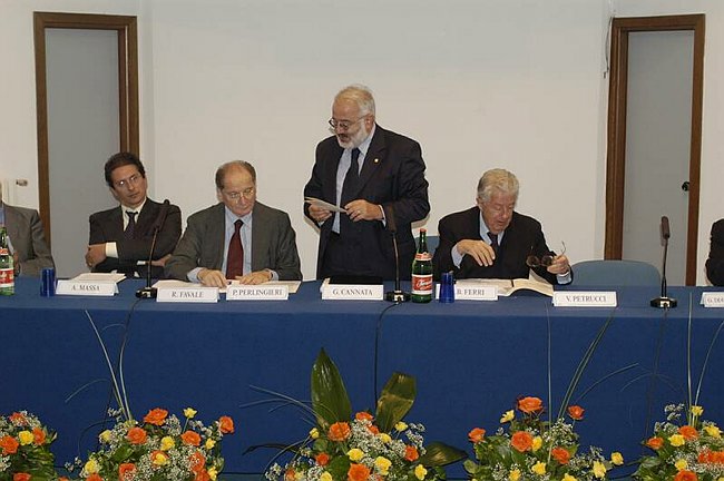 Prof. Giovanni CANNATA Magnifico Rettore