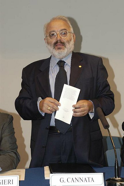 Prof. Giovanni CANNATA Magnifico Rettore