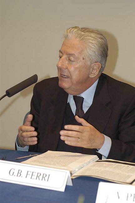 Prof. Giovanni Battista FERRI  Universit� 