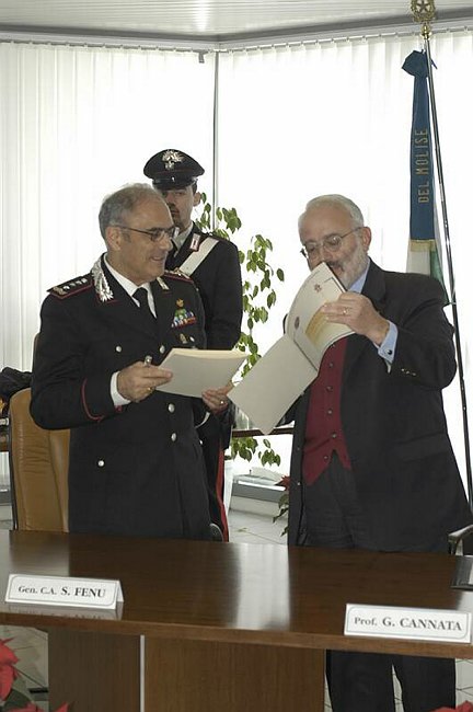 Convenzione con l'Arma dei Carabinieri