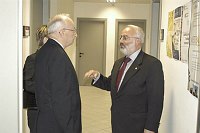 Visita presso il nostro Ateneo, alla presenza del Magnifico Rettore Prof. Giovanni Cannata, delegazione Universit� della Polonia e degli Stati Uniti  -  17/18 novembre 2003 <br>