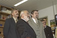 Visita presso il nostro Ateneo, alla presenza del Magnifico Rettore Prof. Giovanni Cannata, delegazione Universit� della Polonia e degli Stati Uniti  -  17/18 novembre 2003 <br>