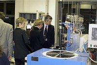 Visita presso il nostro Ateneo, alla presenza del Magnifico Rettore Prof. Giovanni Cannata, delegazione Universit� della Polonia e degli Stati Uniti  -  17/18 novembre 2003 <br>