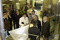 Visita presso il nostro Ateneo, alla presenza del Magnifico Rettore Prof. Giovanni Cannata, delegazione Universit� della Polonia e degli Stati Uniti  -  17/18 novembre 2003 <br>