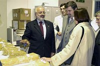Visita presso il nostro Ateneo, alla presenza del Magnifico Rettore Prof. Giovanni Cannata, delegazione Universit� della Polonia e degli Stati Uniti  -  17/18 novembre 2003 <br>