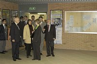 Visita presso il nostro Ateneo, alla presenza del Magnifico Rettore Prof. Giovanni Cannata, delegazione Universit� della Polonia e degli Stati Uniti  -  17/18 novembre 2003 <br>