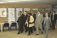 Visita presso il nostro Ateneo, alla presenza del Magnifico Rettore Prof. Giovanni Cannata, delegazione Universit� della Polonia e degli Stati Uniti  -  17/18 novembre 2003 <br>