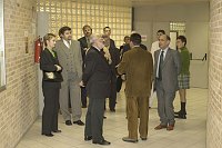 Visita presso il nostro Ateneo, alla presenza del Magnifico Rettore Prof. Giovanni Cannata, delegazione Universit� della Polonia e degli Stati Uniti  -  17/18 novembre 2003 <br>