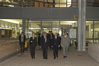 Visita presso il nostro Ateneo, alla presenza del Magnifico Rettore Prof. Giovanni Cannata, delegazione Universit� della Polonia e degli Stati Uniti  -  17/18 novembre 2003 <br>