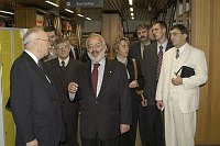 Visita presso il nostro Ateneo, alla presenza del Magnifico Rettore Prof. Giovanni Cannata, delegazione Universit� della Polonia e degli Stati Uniti  -  17/18 novembre 2003 <br>