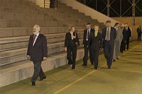 Visita presso il nostro Ateneo, alla presenza del Magnifico Rettore Prof. Giovanni Cannata, delegazione Universit� della Polonia e degli Stati Uniti  -  17/18 novembre 2003 <br>
