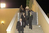 Visita presso il nostro Ateneo, alla presenza del Magnifico Rettore Prof. Giovanni Cannata, delegazione Universit� della Polonia e degli Stati Uniti  -  17/18 novembre 2003 <br>