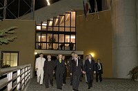 Visita presso il nostro Ateneo, alla presenza del Magnifico Rettore Prof. Giovanni Cannata, delegazione Universit� della Polonia e degli Stati Uniti  -  17/18 novembre 2003 <br>