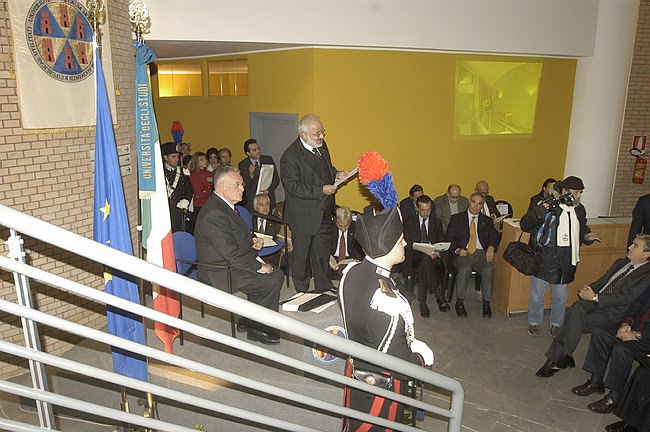 Inaugurazione della Biblioteca dell'Universit�