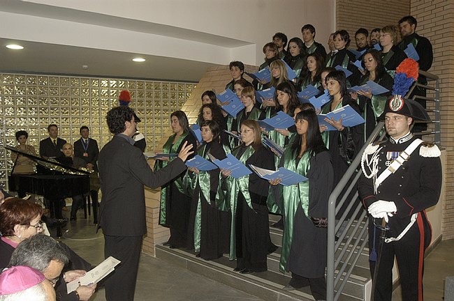 Inaugurazione della Biblioteca dell'Universit�