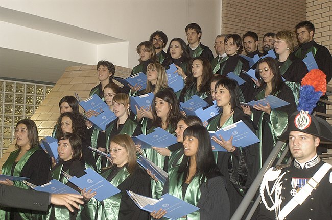 Inaugurazione della Biblioteca dell'Universit�