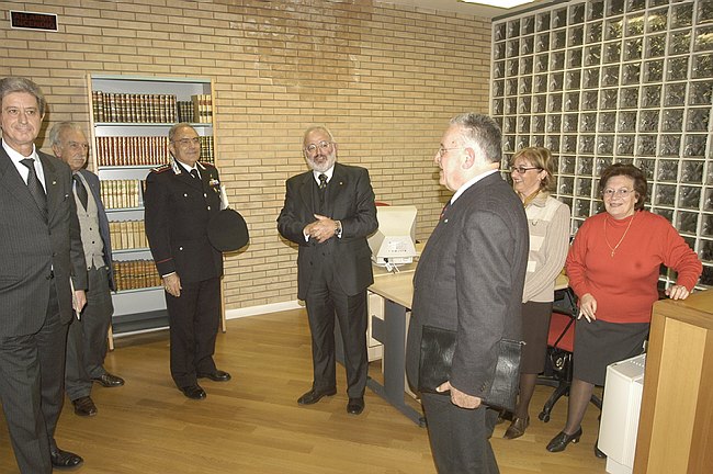Inaugurazione della Biblioteca dell'Universit�