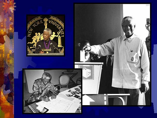 Laurea ad honorem in Scienze della Form. Prim. a Nelson Mandela 