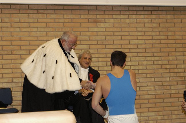 Conferimento Laurea ad Honorem a Jury Chechi