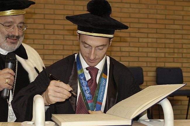 Conferimento Laurea ad Honorem a Jury Chechi