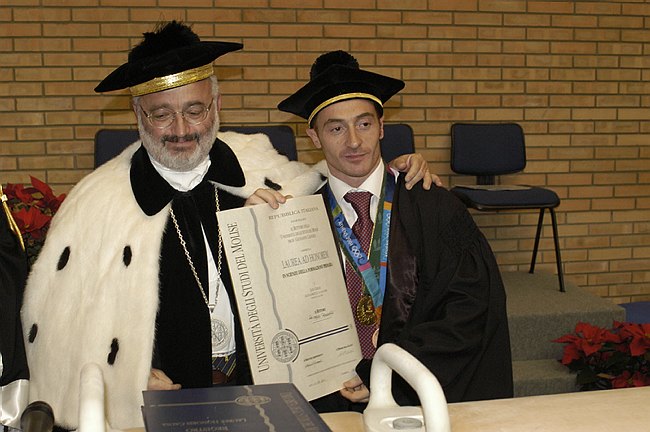 Conferimento Laurea ad Honorem a Jury Chechi