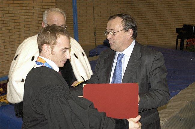 Conferimento Laurea ad Honorem a Jury Chechi