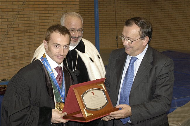 Conferimento Laurea ad Honorem a Jury Chechi