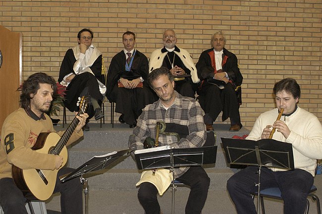 Conferimento Laurea ad Honorem a Jury Chechi