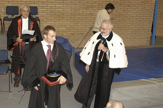 Conferimento Laurea ad Honorem a Jury Chechi