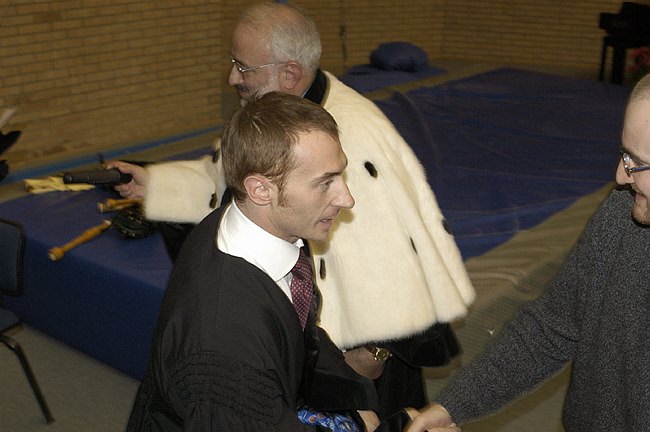 Conferimento Laurea ad Honorem a Jury Chechi