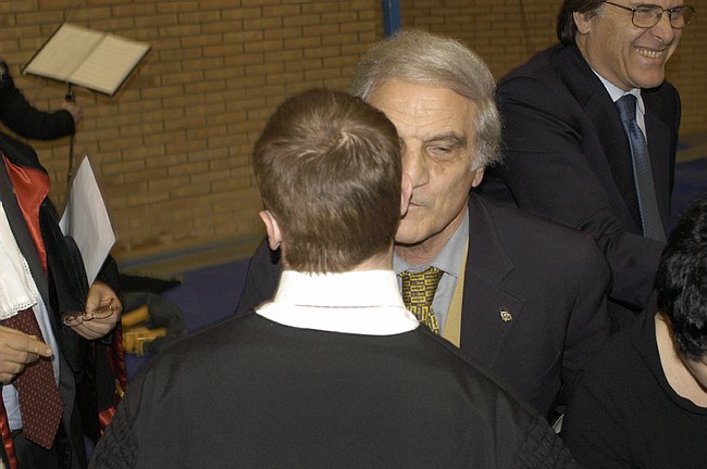 Conferimento Laurea ad Honorem a Jury Chechi