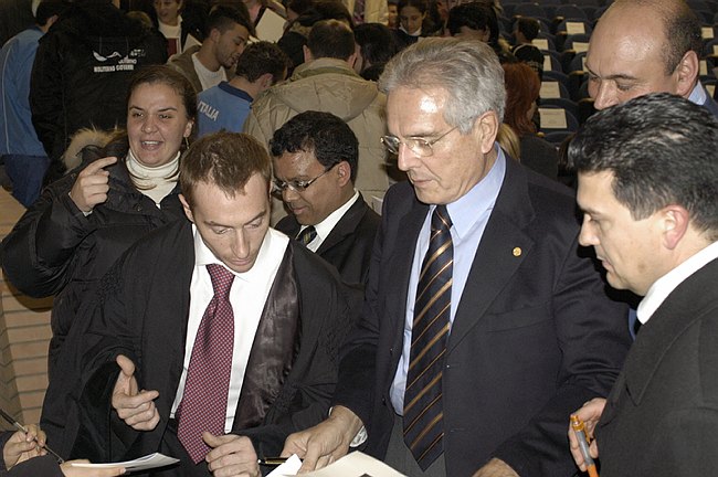 Conferimento Laurea ad Honorem a Jury Chechi