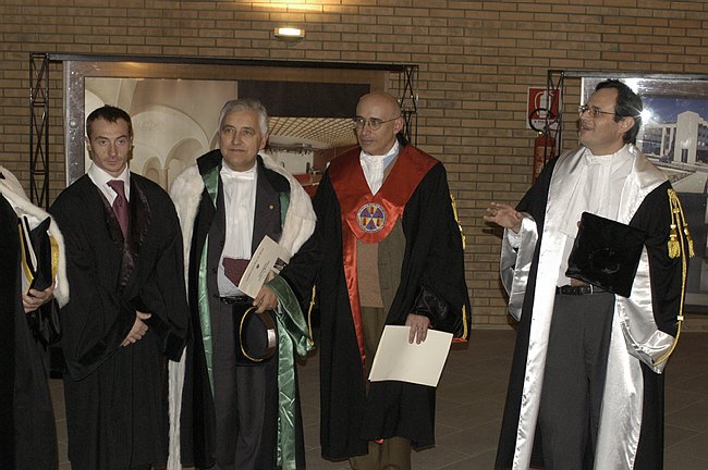 Conferimento Laurea ad Honorem a Jury Chechi