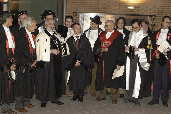 Conferimento Laurea ad Honorem a Jury Chechi