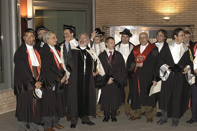 Conferimento Laurea ad Honorem a Jury Chechi