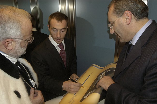 Conferimento Laurea ad Honorem a Jury Chechi