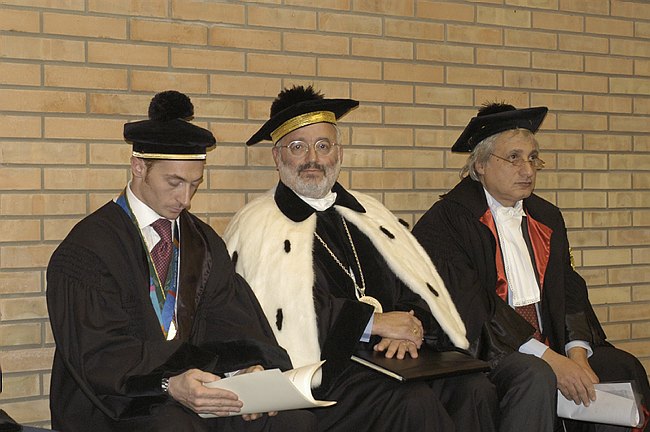 Conferimento Laurea ad Honorem a Jury Chechi