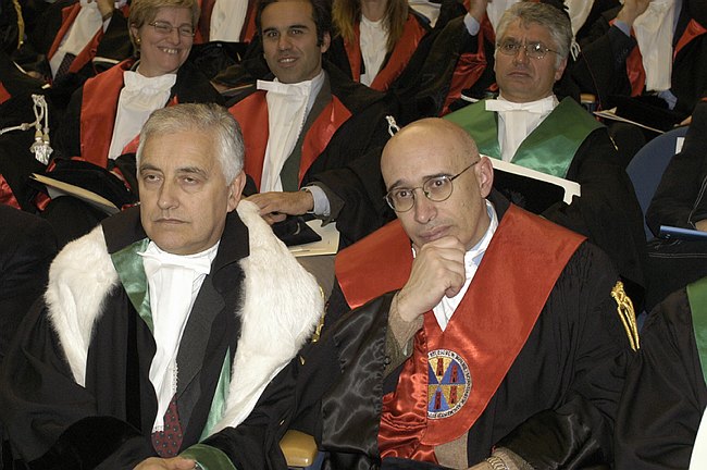 Conferimento Laurea ad Honorem a Jury Chechi