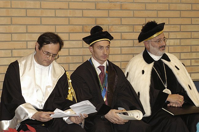 Conferimento Laurea ad Honorem a Jury Chechi