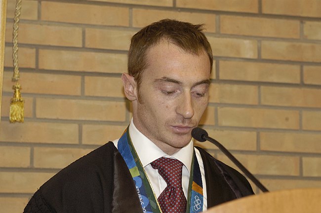 Conferimento Laurea ad Honorem a Jury Chechi