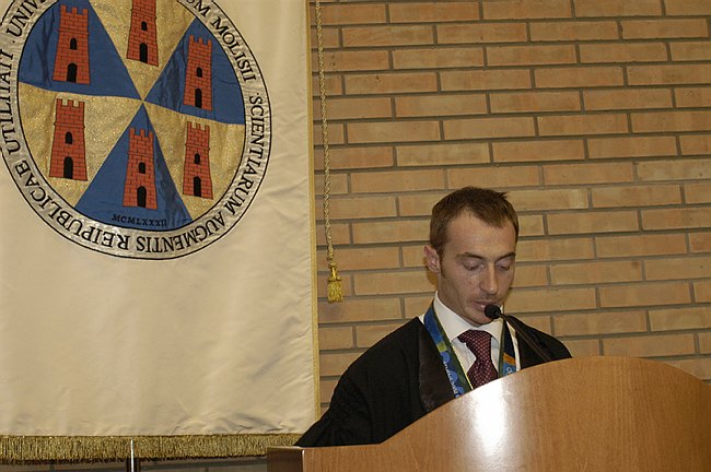 Conferimento Laurea ad Honorem a Jury Chechi