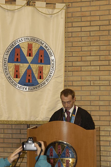 Conferimento Laurea ad Honorem a Jury Chechi